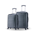 InUSA Pilot 2-Piece Hardside Spinner Luggage Set