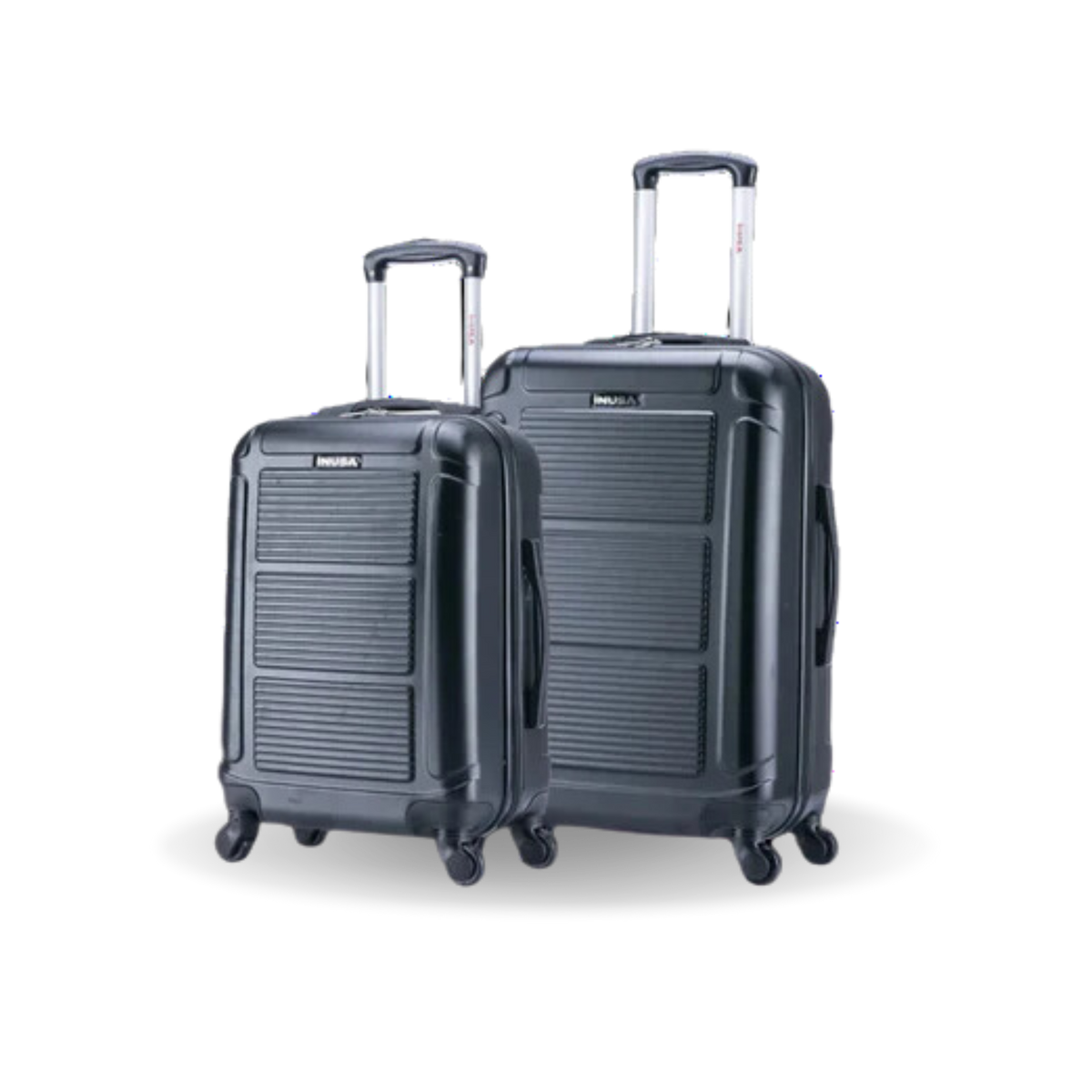 InUSA Pilot 2-Piece Hardside Spinner Luggage Set