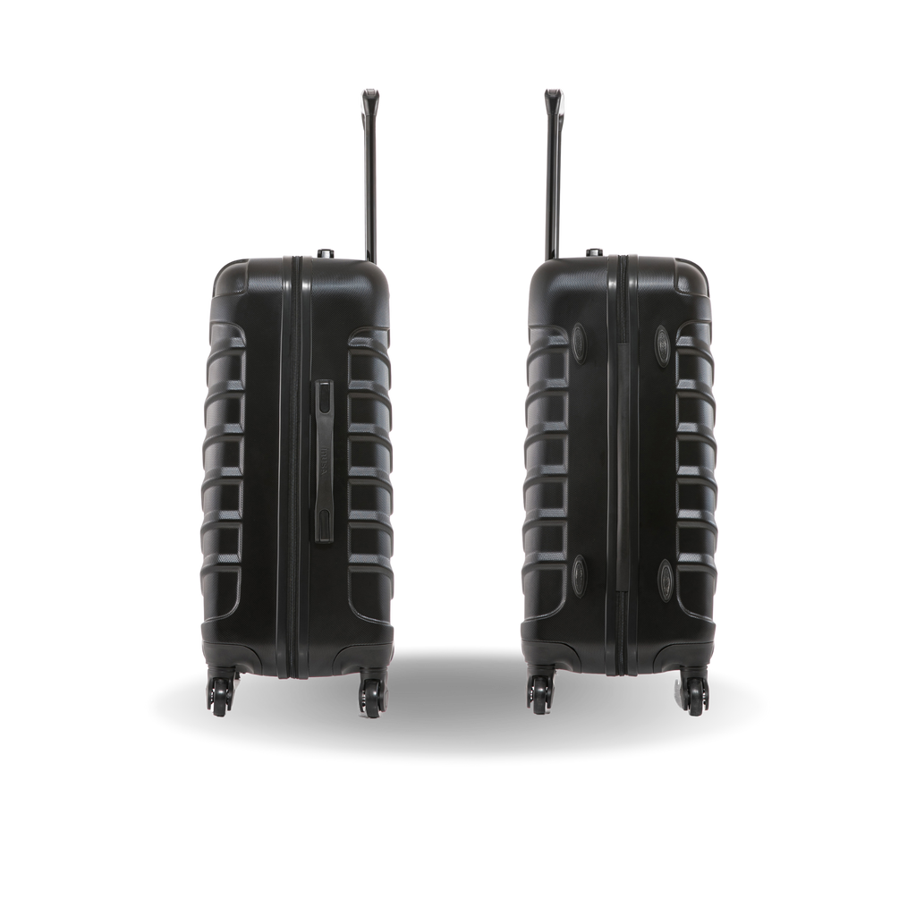 InUSA Endurance 24" Hardside Spinner Checked Suitcase