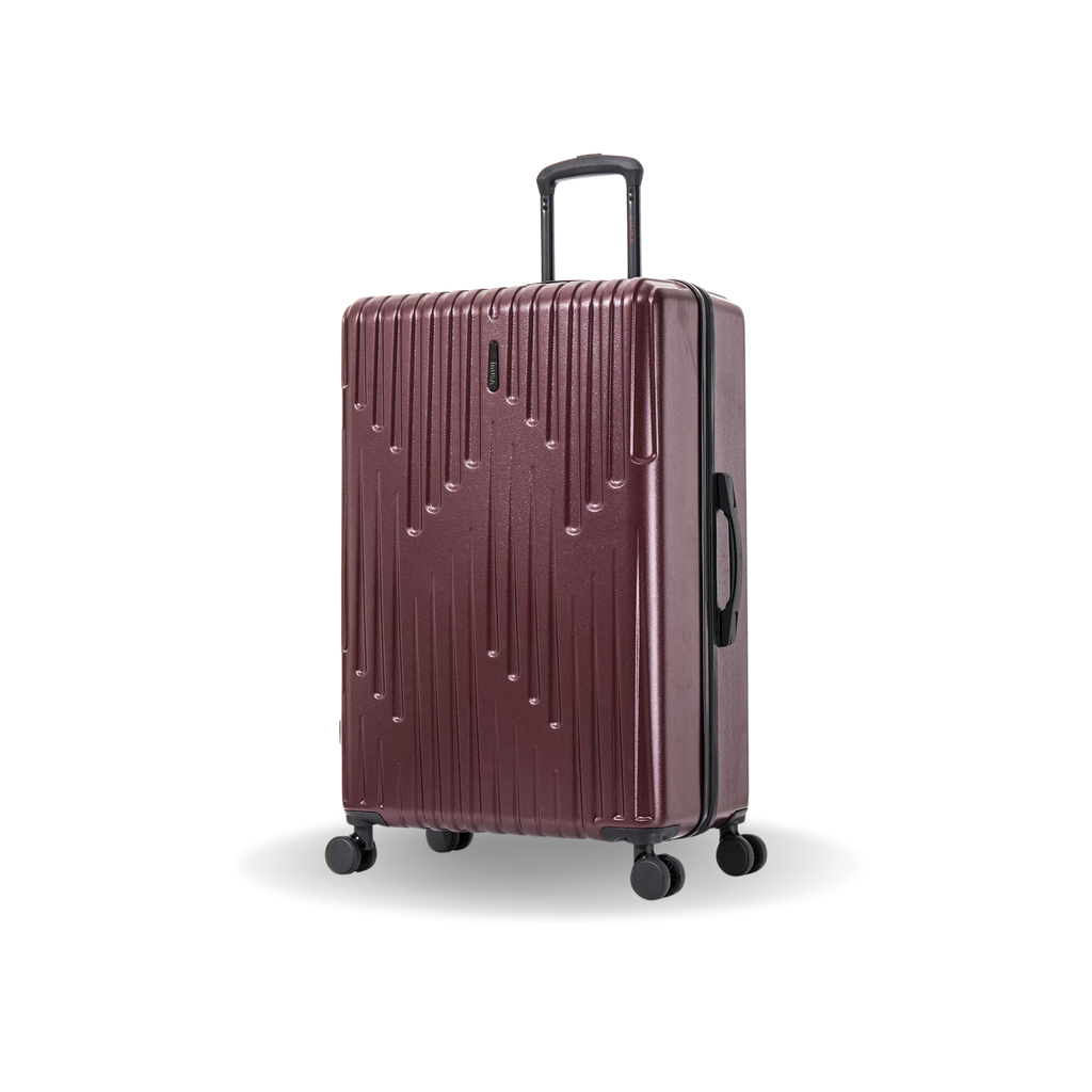 InUSA Drip 28-Inch Hardside Spinner Checked Suitcase
