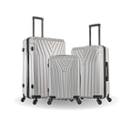 InUSA Vasty 3-Piece Hardside Spinner Luggage Set