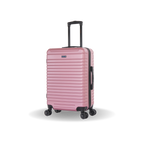 InUSA Deep 24" Hardside Spinner Checked Suitcase