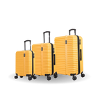 InUSA Ally 3-Piece Hardside Spinner Luggage Set