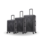 InUSA Drip 3-Piece Hardside Spinner Luggage Set