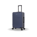 InUSA Deep 24" Hardside Spinner Checked Suitcase