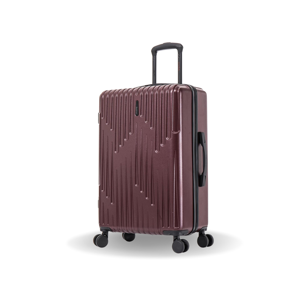 InUSA Drip 24" Hardside Spinner Checked Luggage