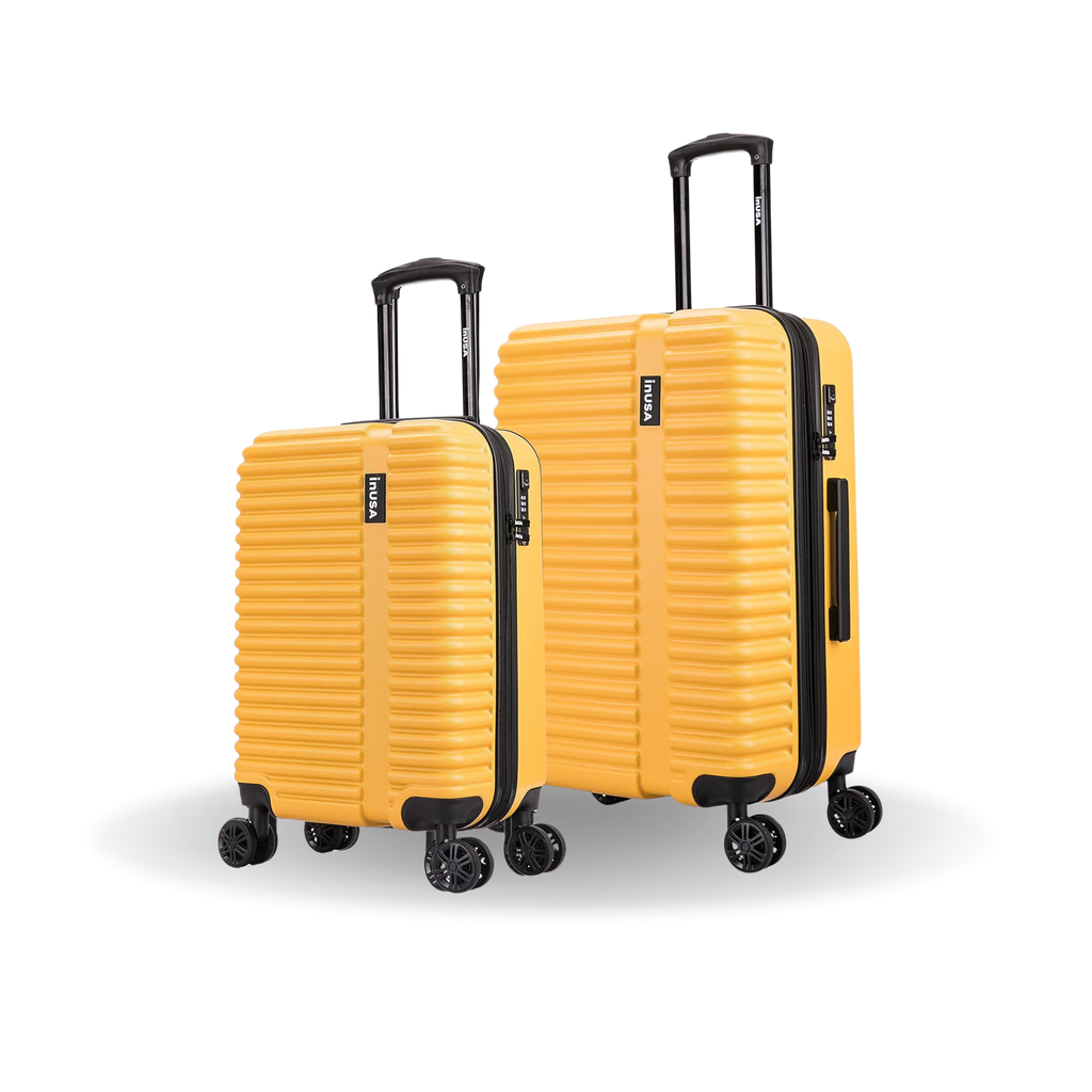 InUSA Ally 2-Piece Hardside Spinner Luggage Set