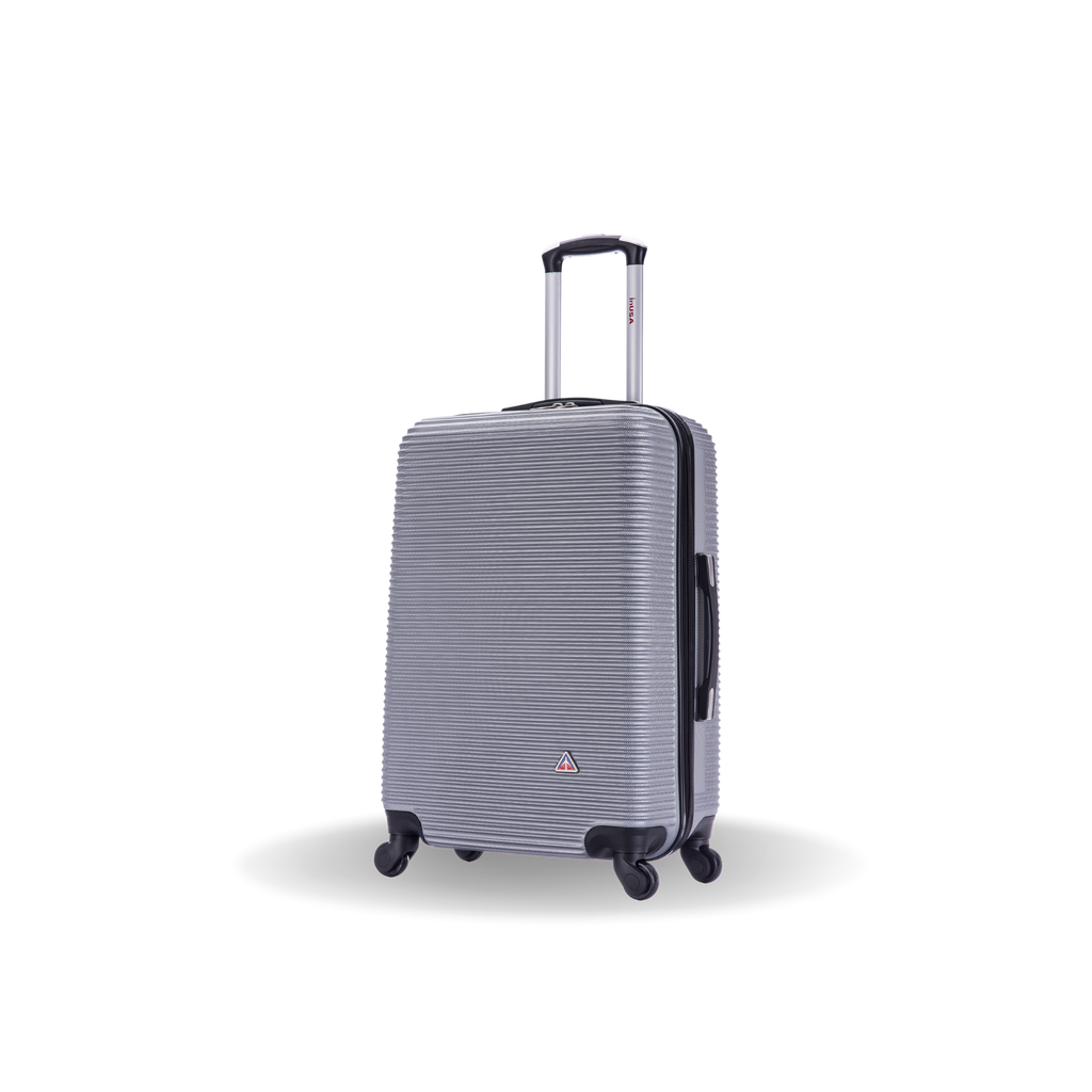 InUSA Royal 24" Hardside Spinner Checked Luggage