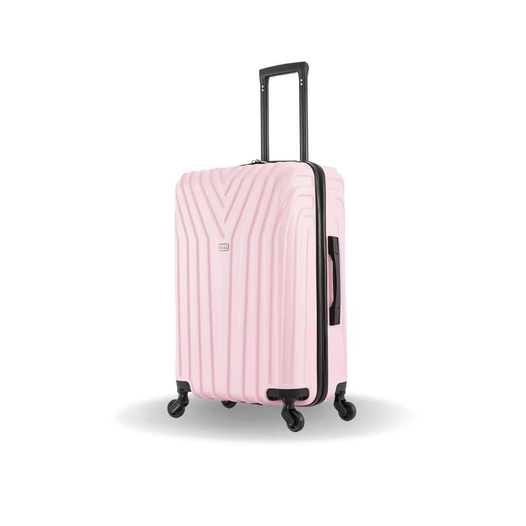 InUSA Vasty 24" Hardside Spinner Checked Luggage