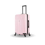 InUSA Vasty 24" Hardside Spinner Checked Luggage