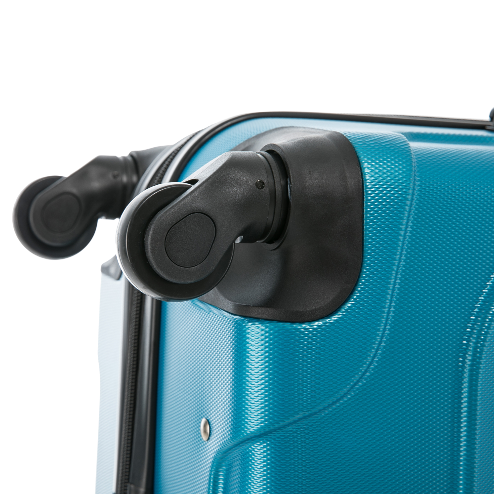 InUSA Endurance 24" Hardside Spinner Checked Suitcase