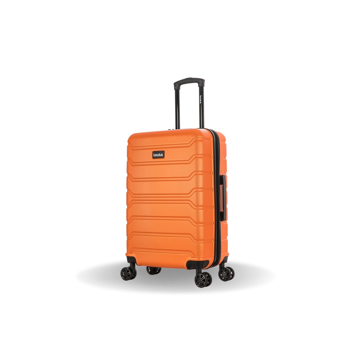 InUSA Trend 24" Hardside Spinner Checked Suitcase