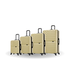 InUSA Aurum 4-Piece Hardside Spinner Luggage Set