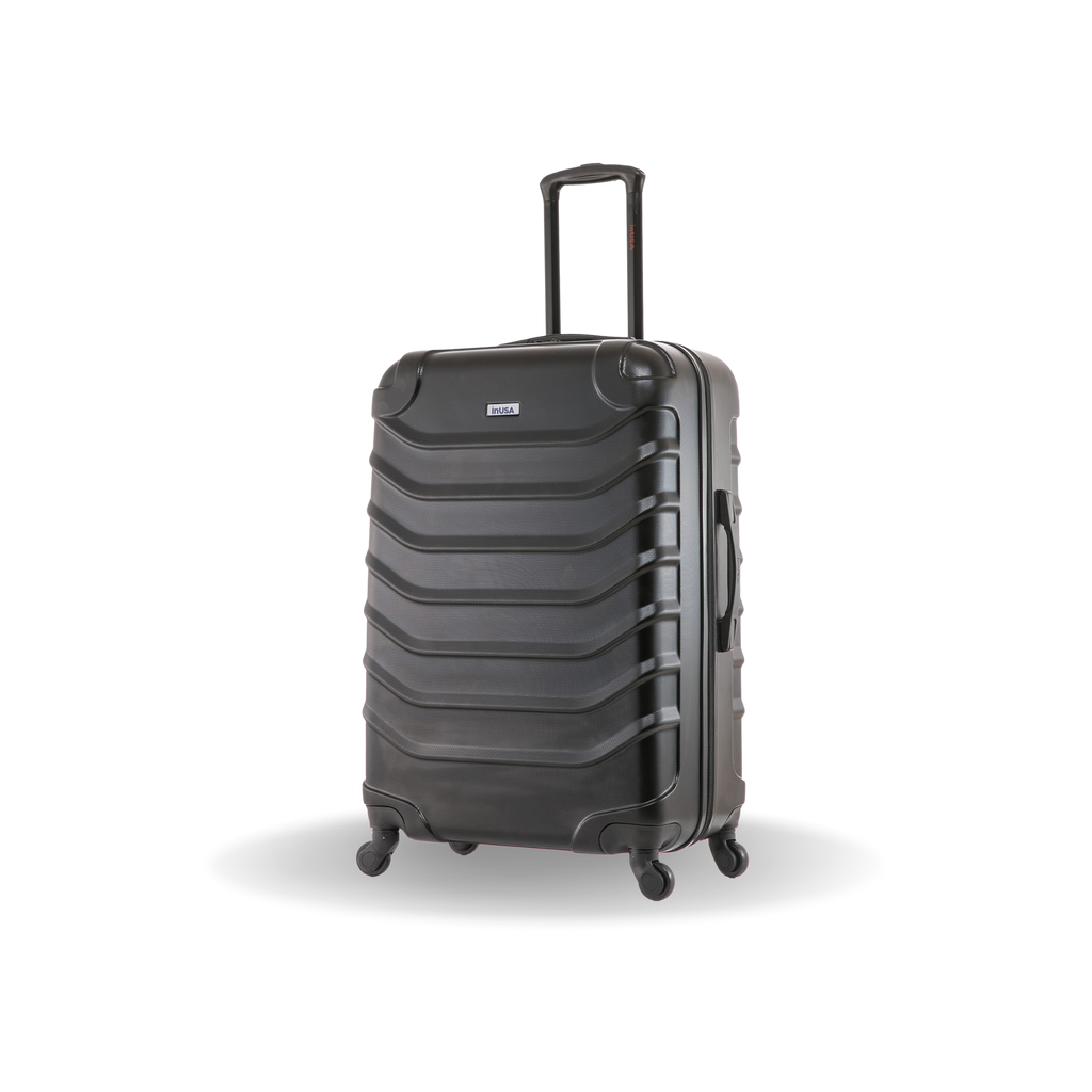 InUSA Endurance 28" Hardside Spinner Checked Suitcase
