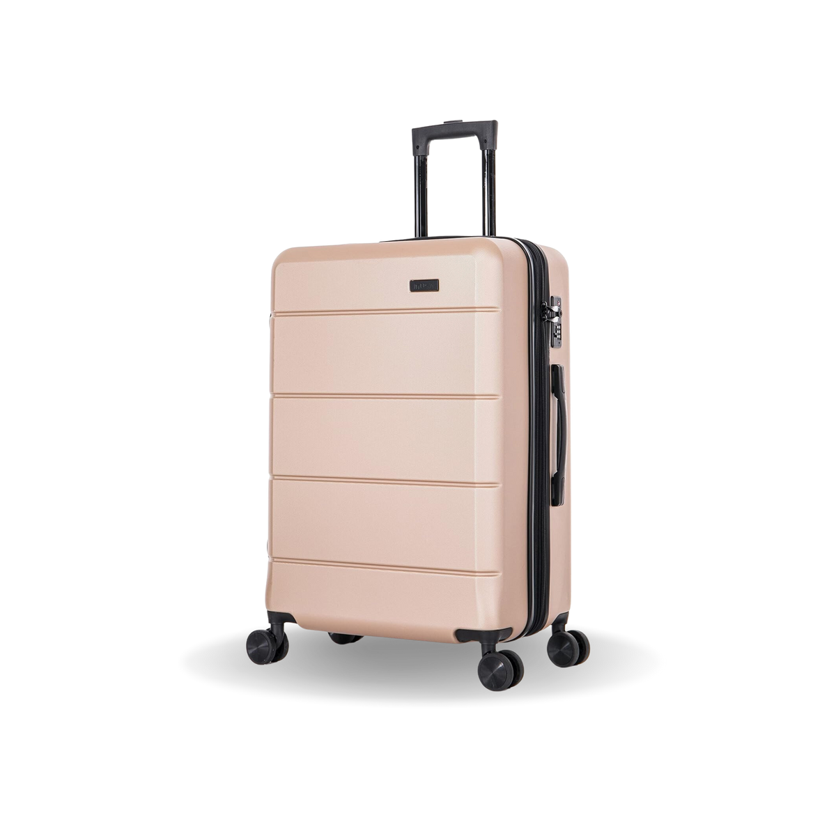 InUSA Elysian 24-Inch Hardside Spinner Checked Luggage