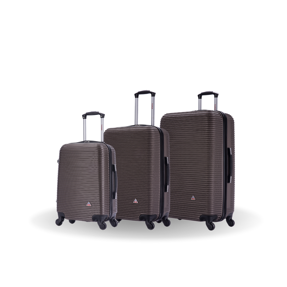 InUSA Royal 3-Piece Hardside Spinner Luggage Set