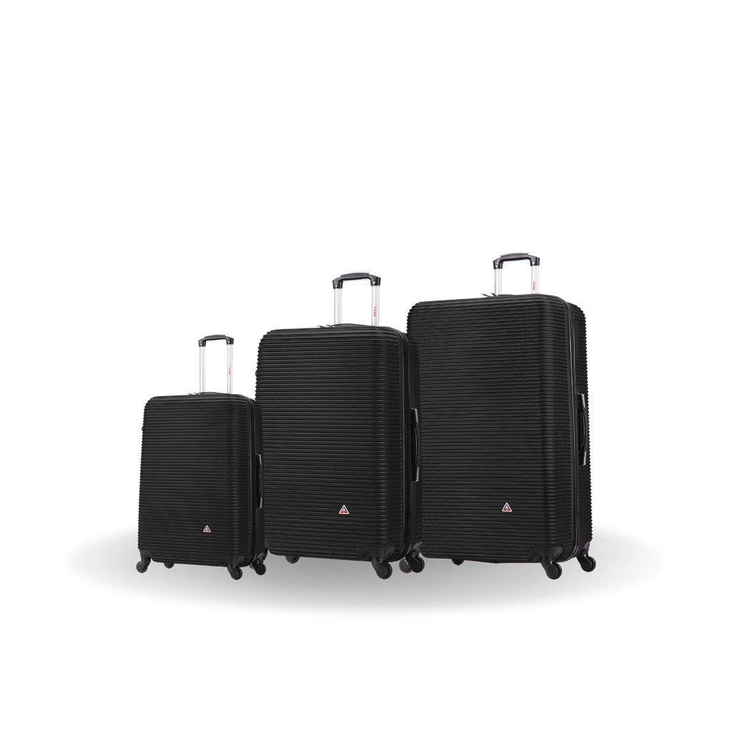 InUSA Royal 3-Piece Hardside Spinner Luggage Set