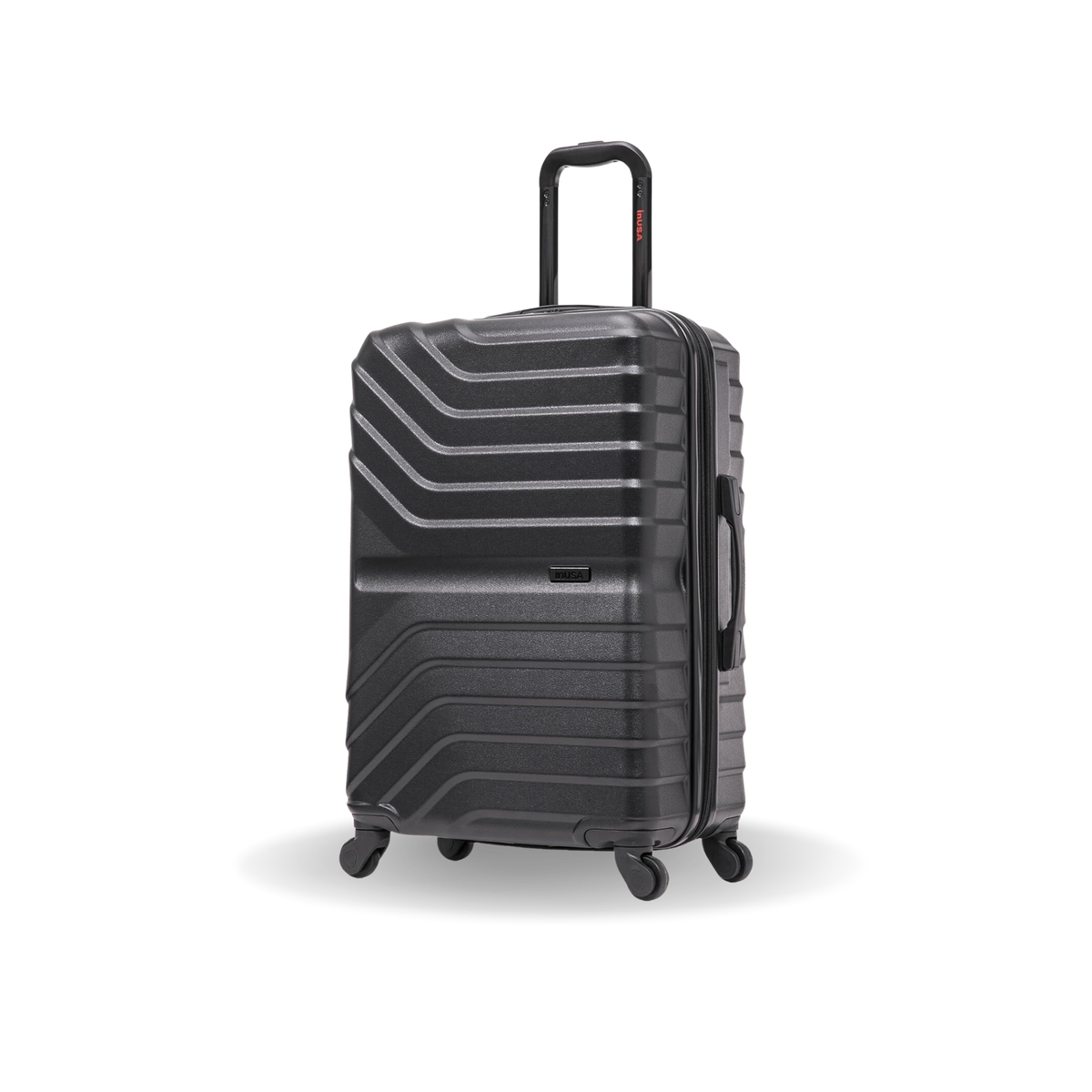 InUSA Aurum 24" Hardside Spinner Checked Suitcase