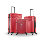 InUSA Vasty 3-Piece Hardside Spinner Luggage Set