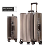 20-Inch TSA-Lock Aluminum Carry-On Suitcase