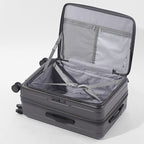20-Inch Front-Opening Hardside Carry-On Suitcase