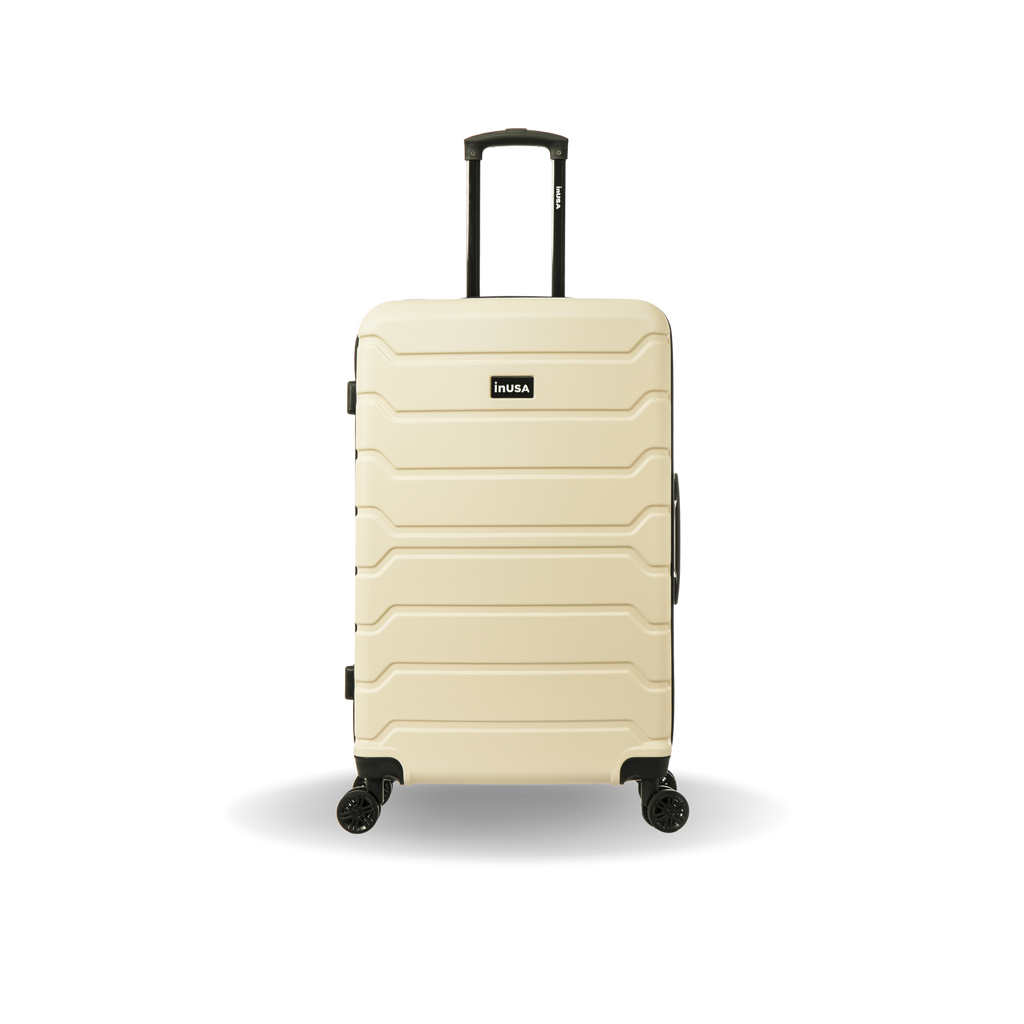 InUSA Trend 28" Hardside Spinner Checked Suitcase