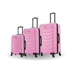 InUSA Endurance 3-Piece Hardside Spinner Luggage Set