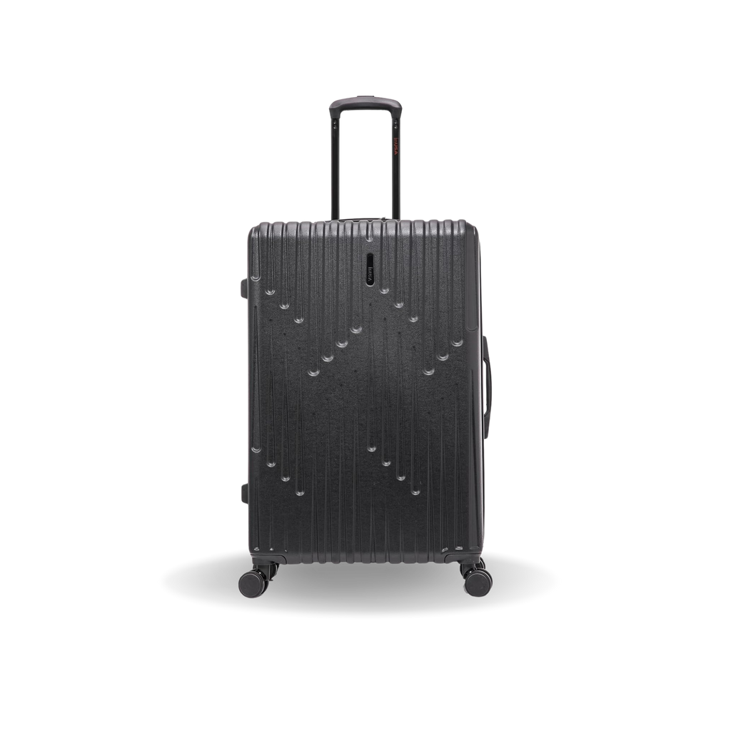 InUSA Drip 28-Inch Hardside Spinner Checked Suitcase