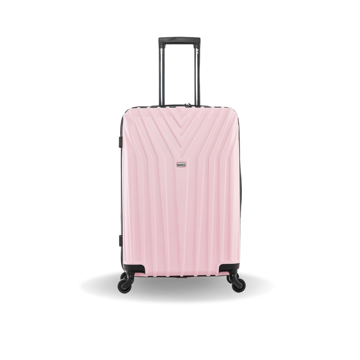 InUSA Vasty 24" Hardside Spinner Checked Luggage