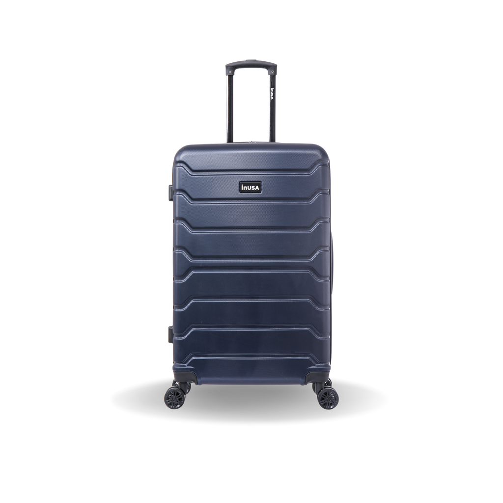 InUSA Trend 28" Hardside Spinner Checked Suitcase