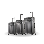 InUSA Vasty 3-Piece Hardside Spinner Luggage Set