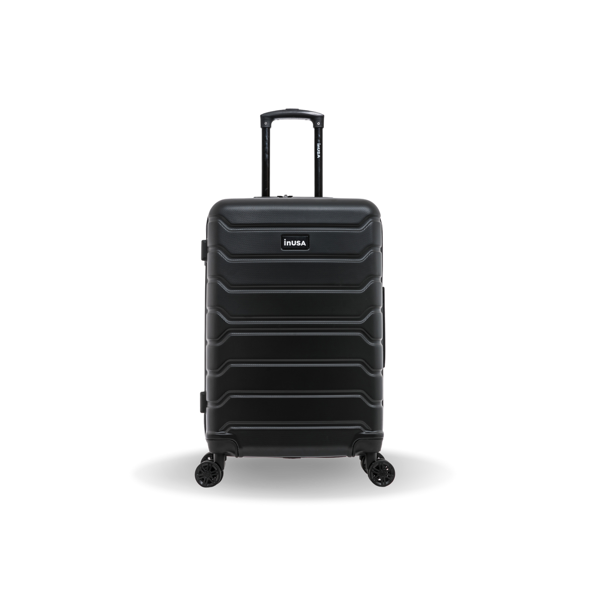 InUSA Trend 24" Hardside Spinner Checked Suitcase