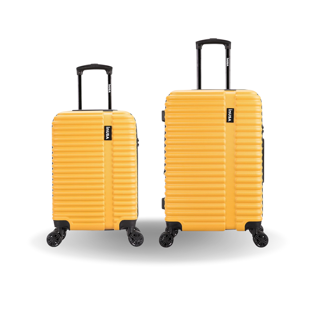 InUSA Ally 2-Piece Hardside Spinner Luggage Set