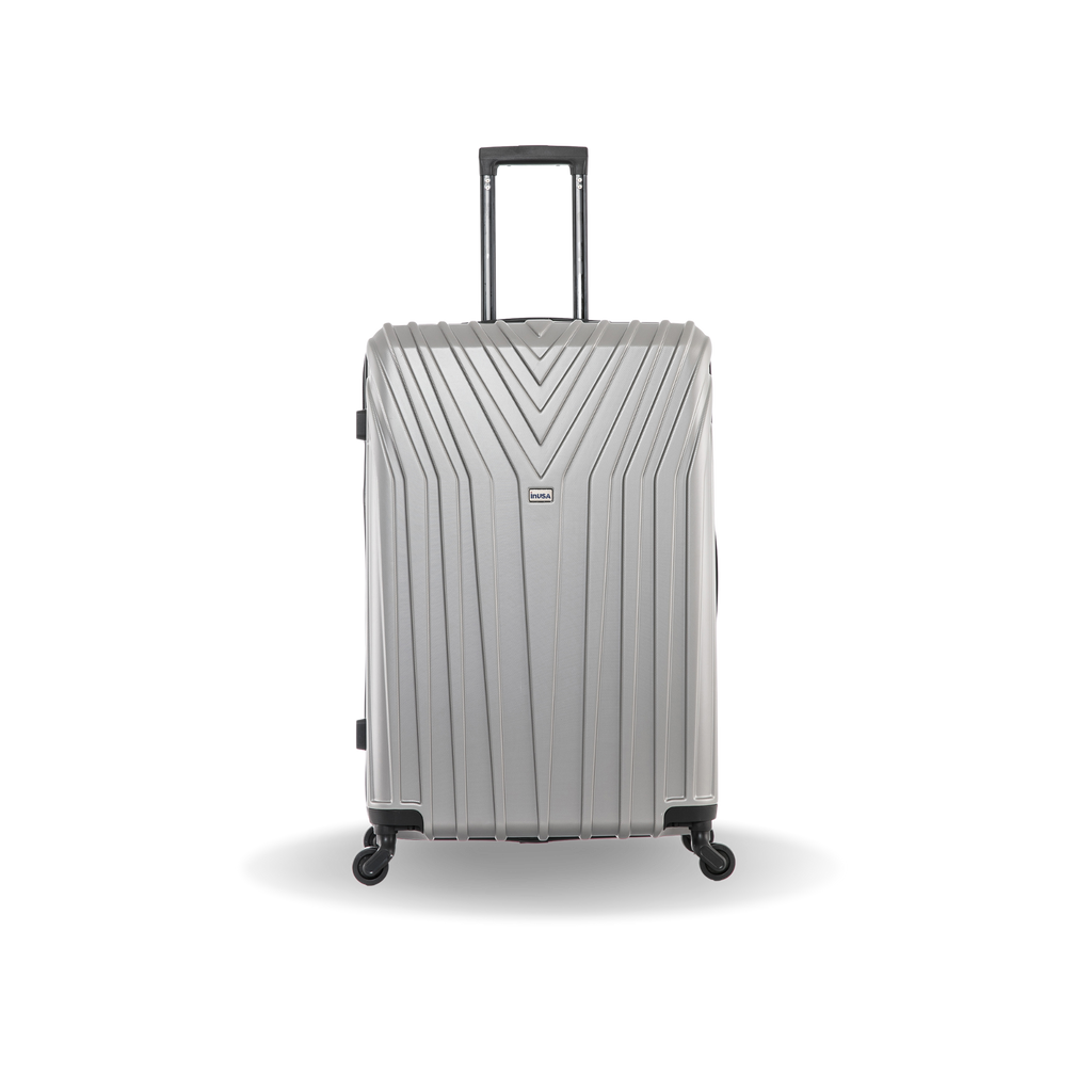 InUSA Vasty 28" Hardside Spinner Checked Suitcase