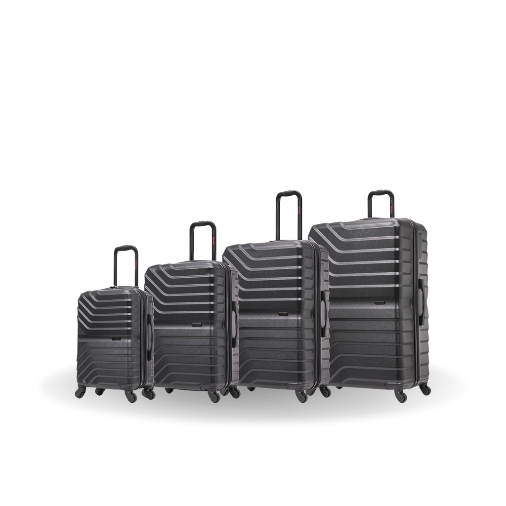 InUSA Aurum 4-Piece Hardside Spinner Luggage Set