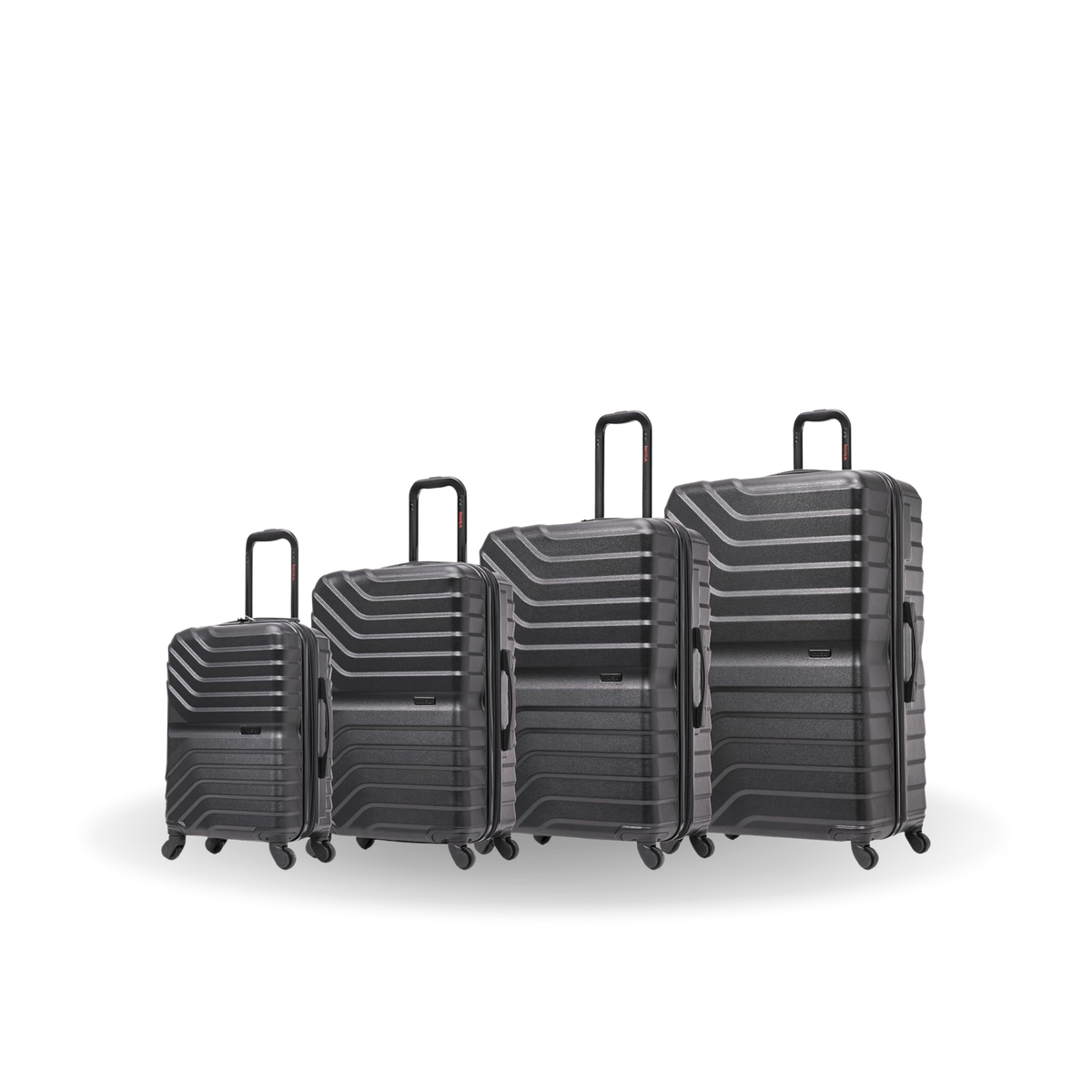 InUSA Aurum 4-Piece Hardside Spinner Luggage Set