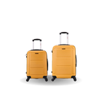 InUSA Pilot 2-Piece Hardside Spinner Luggage Set