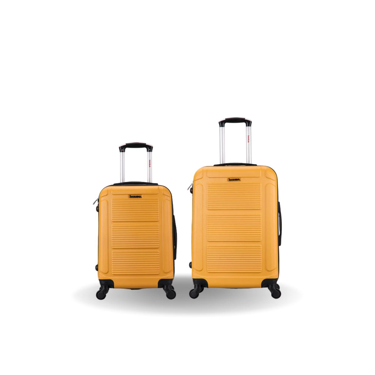 InUSA Pilot 2-Piece Hardside Spinner Luggage Set