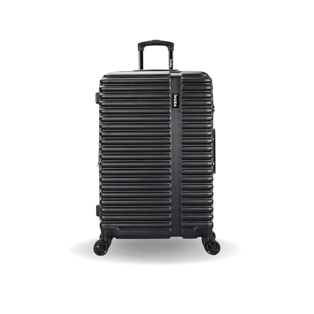 InUSA Ally 28" Hardside Spinner Checked Suitcase