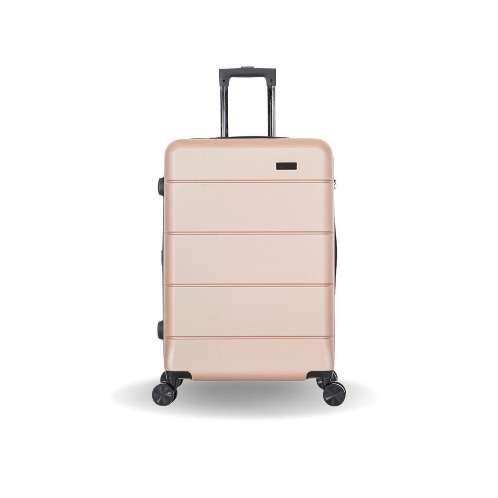 InUSA Elysian 24-Inch Hardside Spinner Checked Luggage