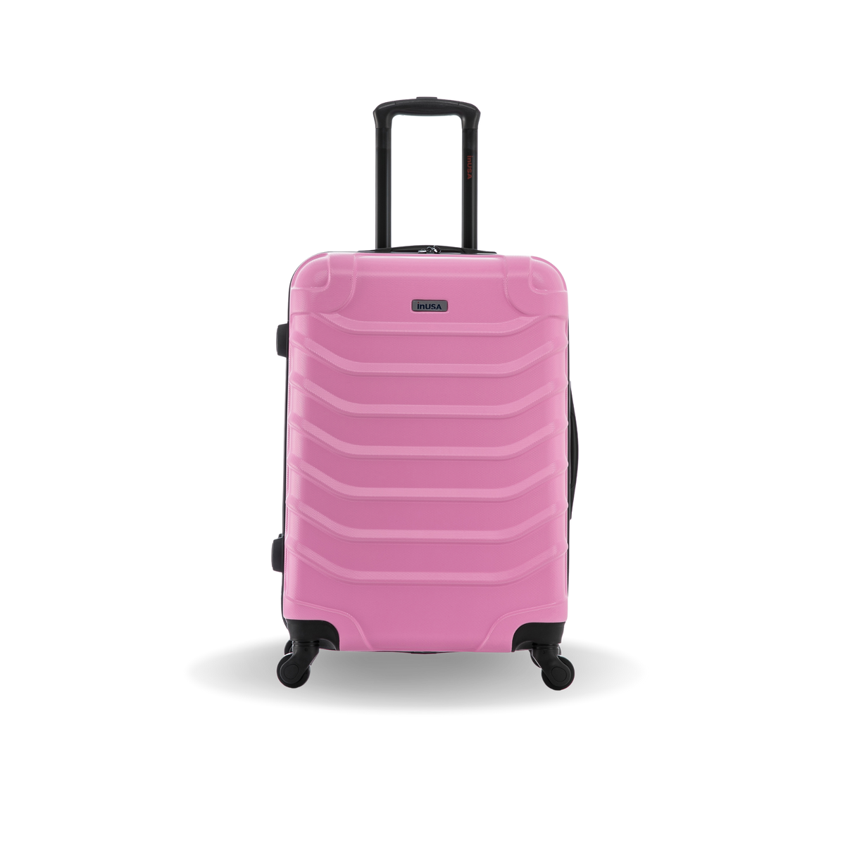 InUSA Endurance 24" Hardside Spinner Checked Suitcase