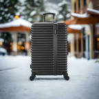 InUSA Ally 28" Hardside Spinner Checked Suitcase