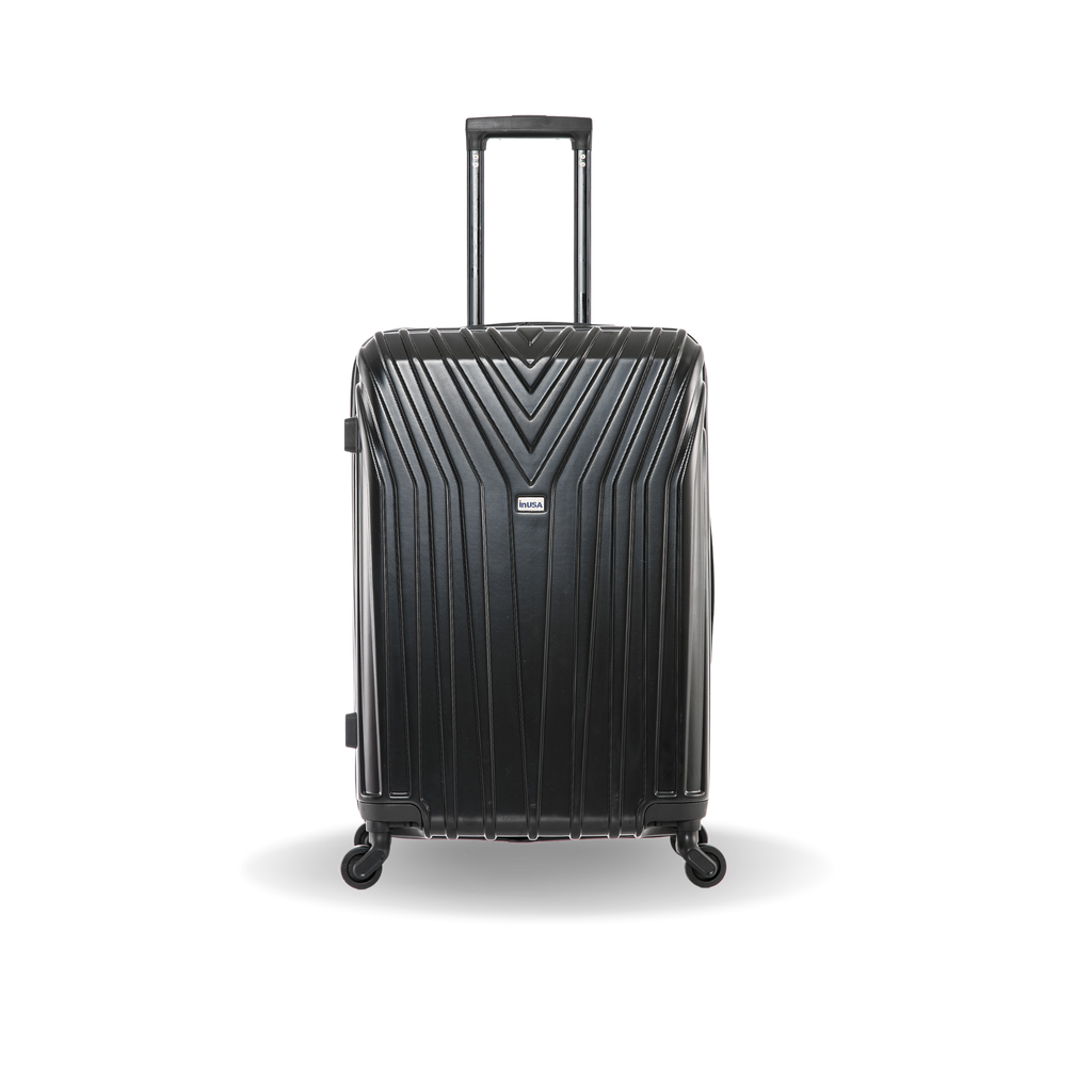 InUSA Vasty 24" Hardside Spinner Checked Luggage