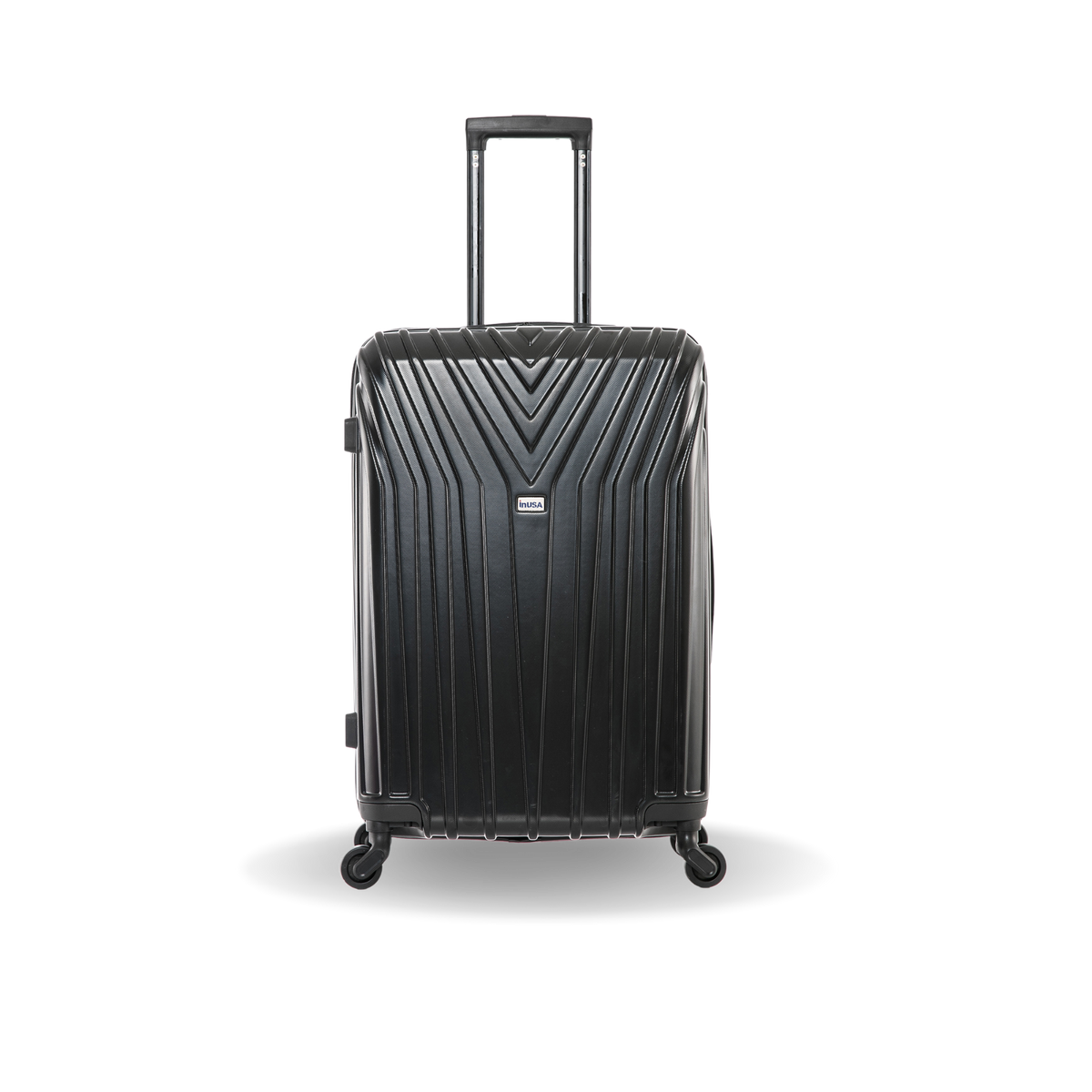 InUSA Vasty 24" Hardside Spinner Checked Luggage