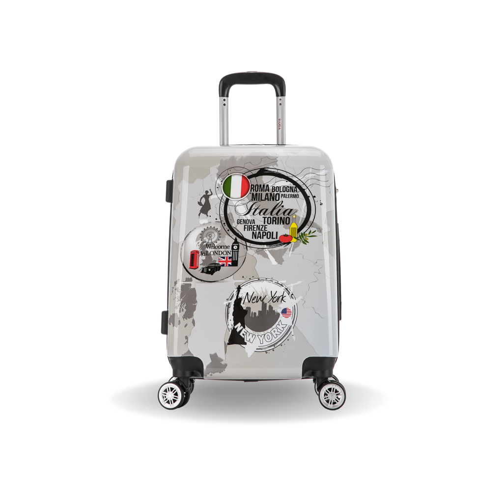 InUSA Prints Carry-On Hardside Spinner Luggage