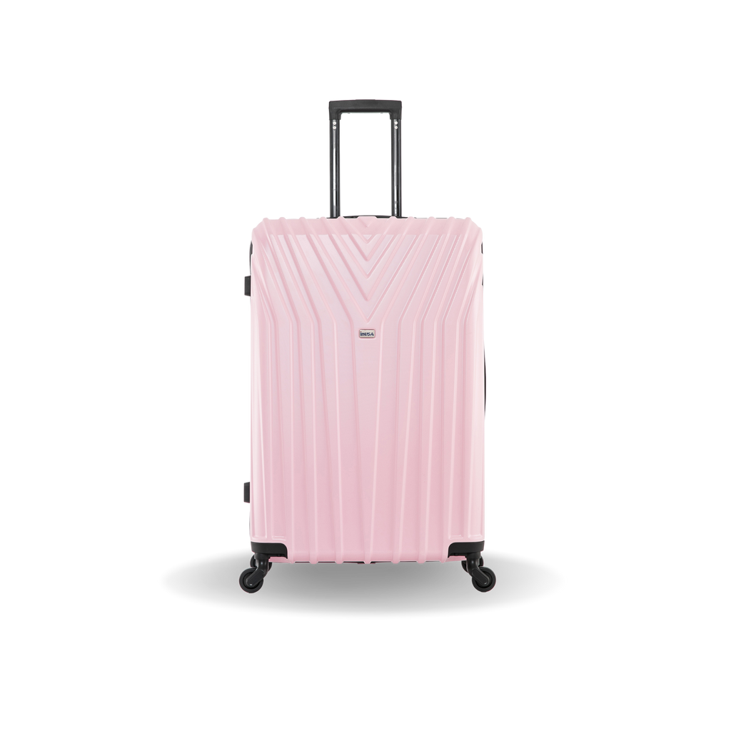 InUSA Vasty 28" Hardside Spinner Checked Suitcase