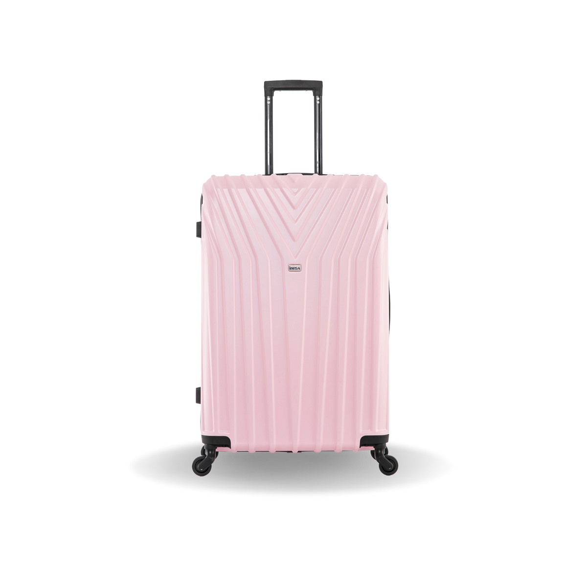 InUSA Vasty 28" Hardside Spinner Checked Suitcase