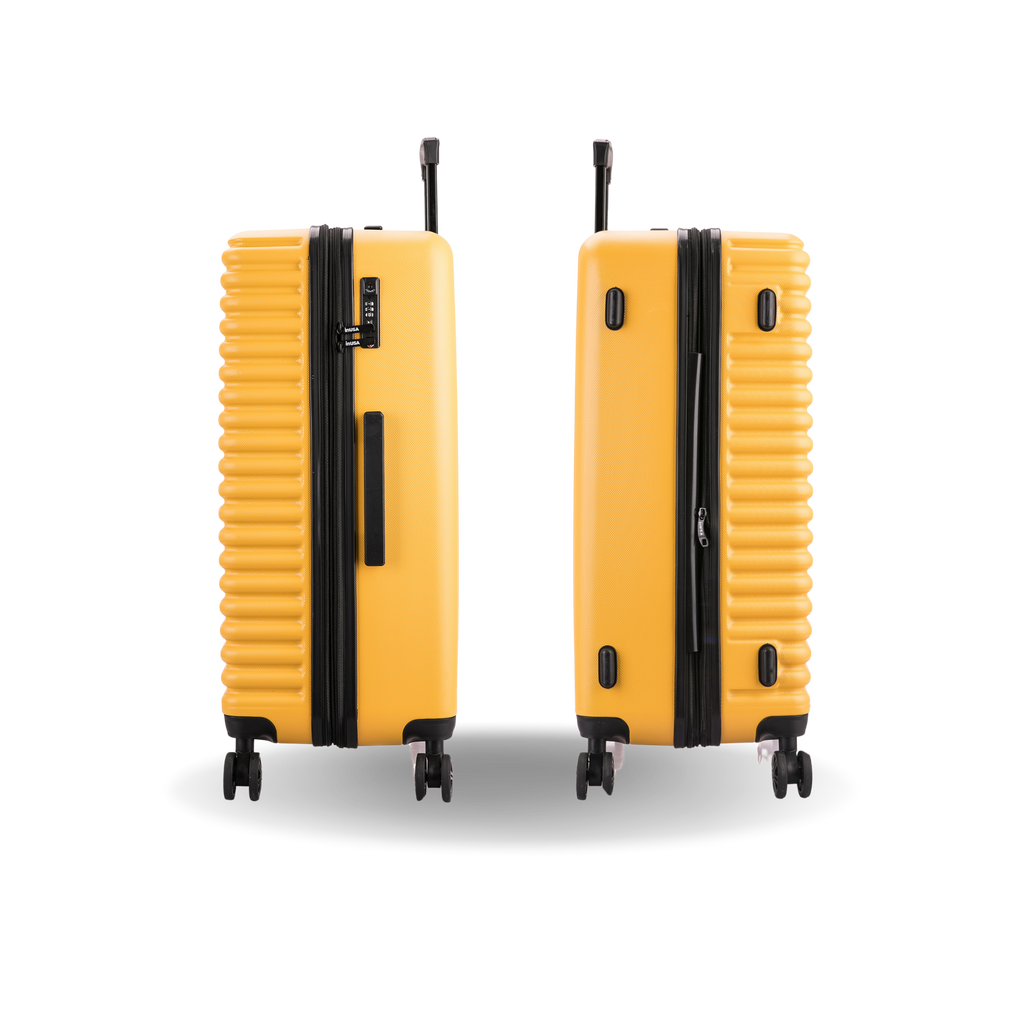 InUSA Ally 3-Piece Hardside Spinner Luggage Set