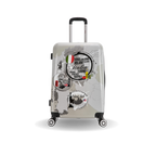 InUSA Prints 24" Hardside Spinner Checked Suitcase