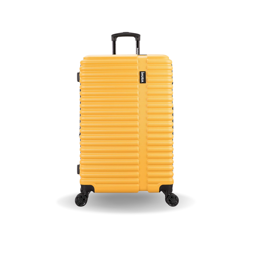 InUSA Ally 28" Hardside Spinner Checked Suitcase